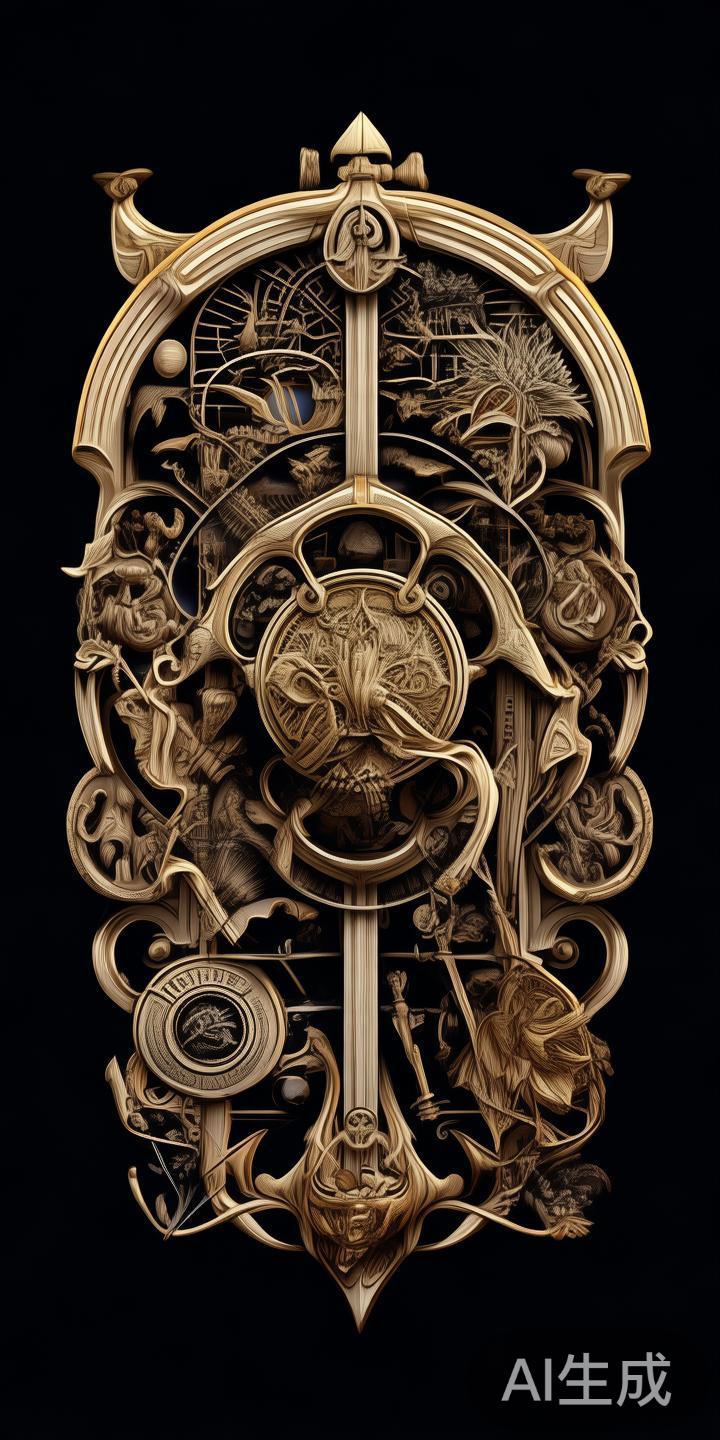 此外，标志中常常包括某些图形元素，如弓箭或代表英国