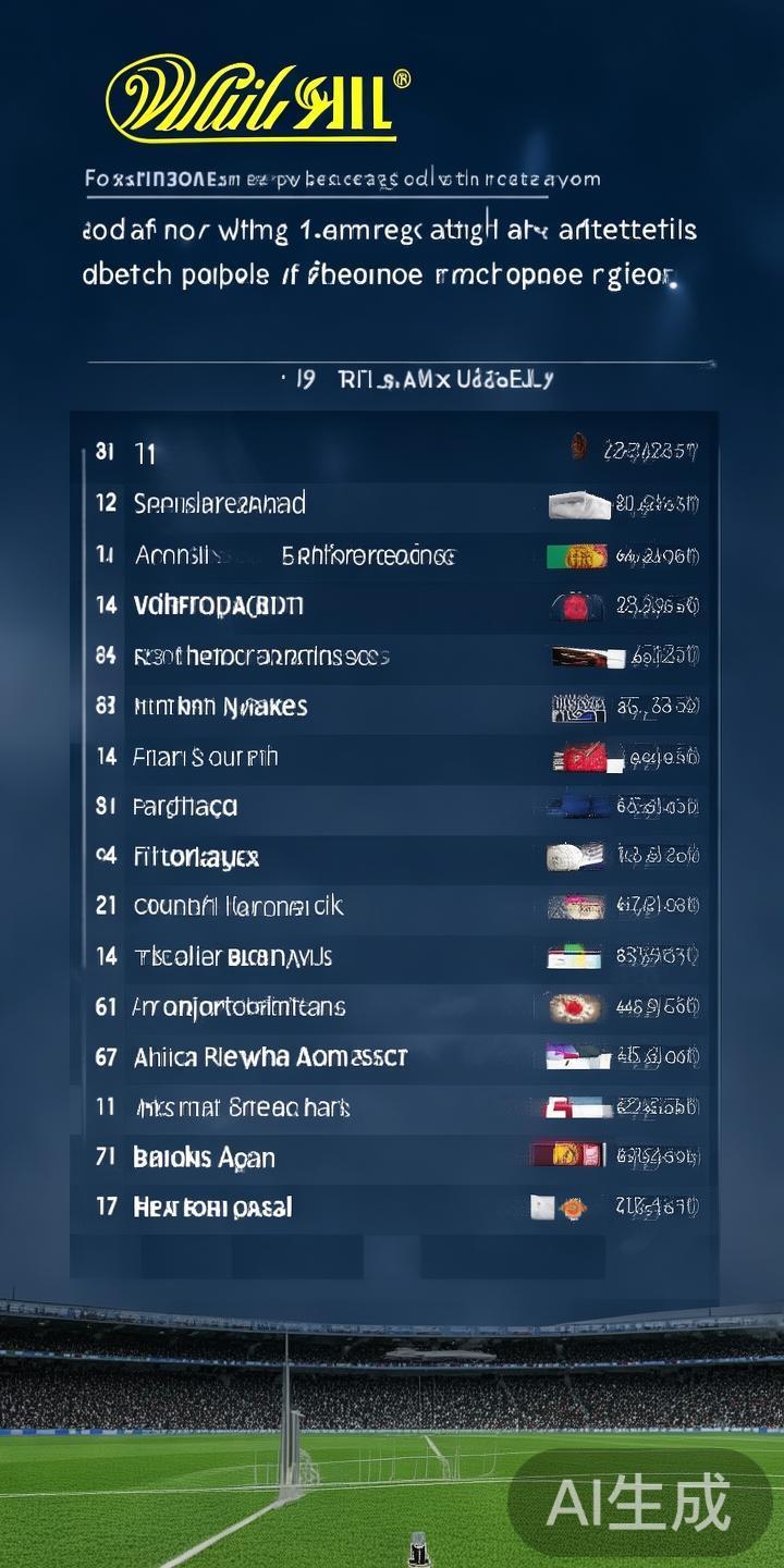 威廉希尔排名最新情况及其变化对行业发展的影响分析